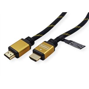 Roline Gold HDMI Kabel mit Ethernet, 7.5m