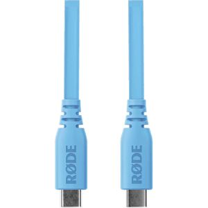 Rode SC17-B USB-Kabel, 1.5m, blau, USB C male / USB C male