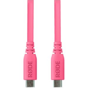 Rode SC17-P USB-Kabel, 1.5m, rosa, USB C male / USB C male