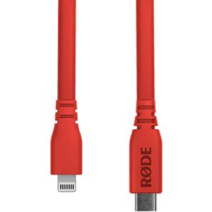 Rode SC19-R USB-Kabel, 1.5m, rot, USB C male / Lightning male