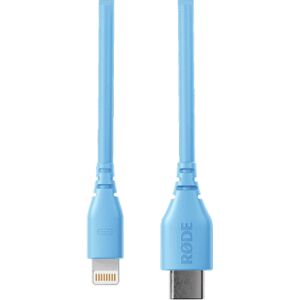 Rode SC21-B USB-C auf Lightning Kabel, 30cm, blau