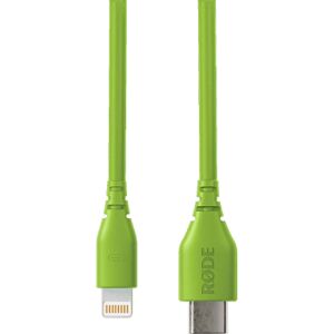 Rode SC21-G USB-C auf Lightning Kabel, 30cm, grün