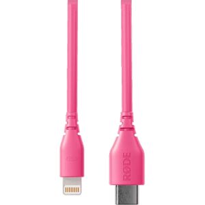 Rode SC21-P USB-C auf Lightning Kabel, 30cm, rosa