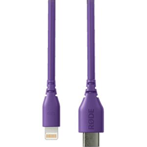 Rode SC21-PU USB-C auf Lightning Kabel, 30cm, lila