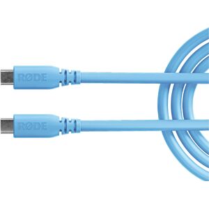 Rode SC27-B USB SuperSpeed Kabel, 2m, blau, 2x USB-C male