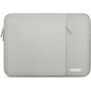 Tech-Protect Sleevy MacBook/Laptop 13-14" Sleeve m. Lomme - Grå