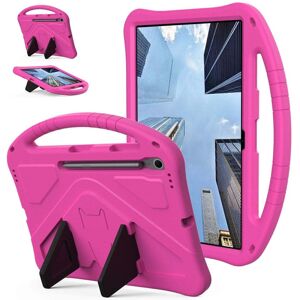 EIDERWOOD Samsung Galaxy Tab S10 FE+ (Plus) Anti-Drop Tablet Cover m. Håndtag og Stå Funktion - Lyserød