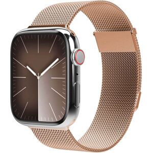 Apple Watch (38/40/SE/41/42mm) Vonmählen Milanese Loop 2 Rustfri Stål Rem - Rose Gold