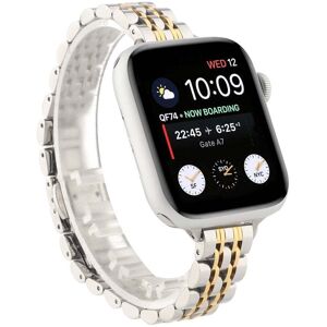 MOBILCOVERS.DK Apple Watch (38/40/SE/41/42mm) Rustfri Stål Rem - Sølv / Guld