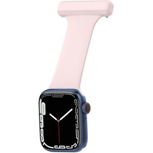 MOBILCOVERS.DK Apple Watch (38/40/SE/41/42mm) Sygepleje Silikone Urrem - Pink