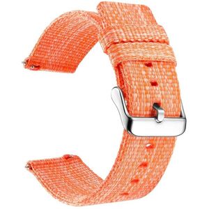 MOBILCOVERS.DK Universal 14mm Smartwatch Nylon Rem - Orange
