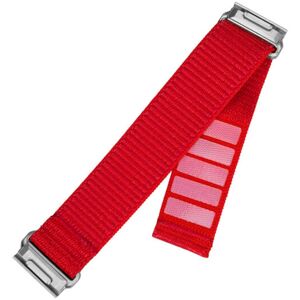 Universal Garmin Smartwatch (26mm QuickFit) Fixed Nylon Rem - Rød