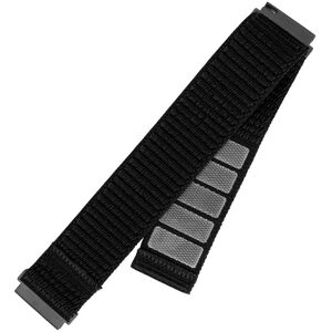 Universal Smartwatch (20mm) Fixed Nylon Rem - Sort