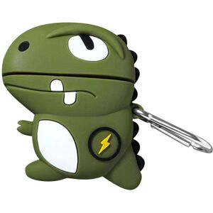 MOBILCOVERS.DK AirPods (1 & 2. gen.) Cartoon Silikone Cover - Dinosaur