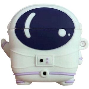 MOBILCOVERS.DK AirPods (1 & 2. gen.) Cartoon Silikone Cover - Astronaut