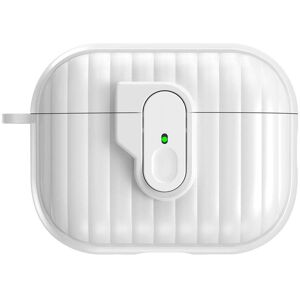 MOBILCOVERS.DK Apple AirPods Pro (3. gen.) Hybrid Plast Cover - Hvid