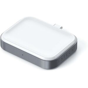 Satechi 5W Wireless Charging Dock Til Apple AirPods (1 & 2. gen.) / AirPods Pro (1 & 2 gen.) Oplader - Hvid