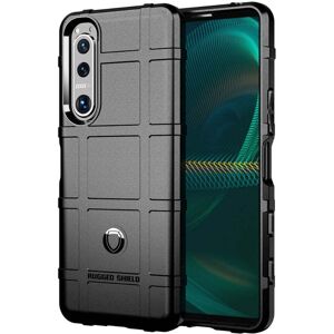 EIDERWOOD Sony Xperia 5 III Rugged Shield Series Håndværker Cover - Sort