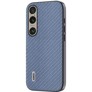 MOBILCOVERS.DK Sony Xperia 1 VI Carbon Fiber Læderbetrukket Cover - Lyseblå