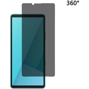 MOBILCOVERS.DK Sony Xperia 10 VII Hærdet Beskyttelsesglas m. Privacy Funktion - Gennemsigtig
