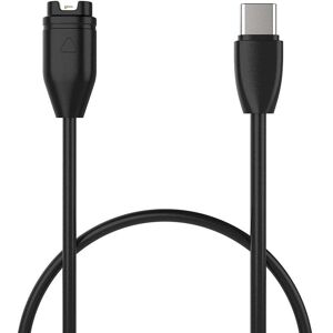Fixed Ladekabel til Garmin Smartwatch m. USB-C - Sort