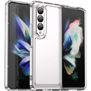 MOBILCOVERS.DK Samsung Galaxy Z Fold4 (5G) Hybrid Plastik Cover - Gennemsigtig