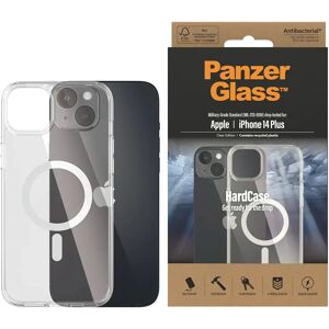 iPhone 14 Plus Cover PanzerGlass HardCase Antibakteriel - MagSafe Kompatibel - Gennemsigtig