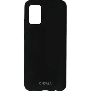 Samsung Galaxy A02s GEAR Onsala Collection Liquid Silikone Cover - Black