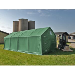 Dancover Lagertelt PRO 4x8x2x3,1m, PVC, Grøn