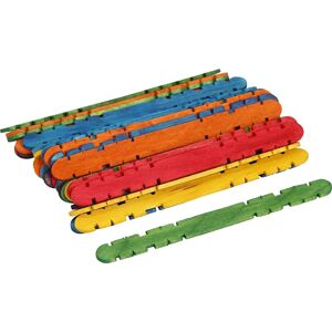 No-Name Konstruktionspinde Farvede 11,4 Cm 30 Stk.