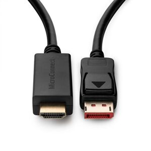 MicroConnect 4k Displayport 1.4 – Hdmi Kabel, 3m