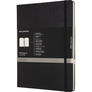 Moleskine Pro H Notesbog Xl Linj. Sort