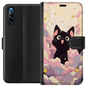 Sony Xperia L4 Tegnebogsetui Kawaii Kat