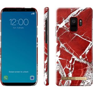 iDeal Of Sweden Samsung Galaxy S9 - SCARLET RØD MARMOR Red