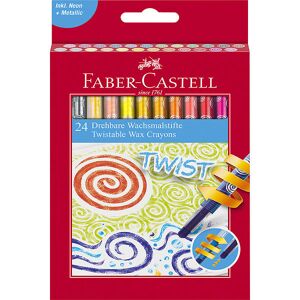Faber-Castell Farvekridt - Twistable - 24 Stk - Faber-Castell - Onesize - Farvesæt