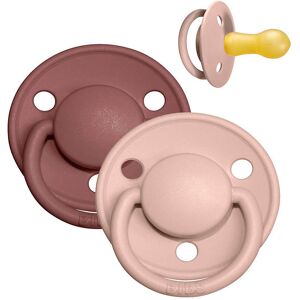 Bibs De Lux Sutter - Str. 1 - Rund - Woodchuck/blush - Bibs - 0-6 Mdr - Sutter