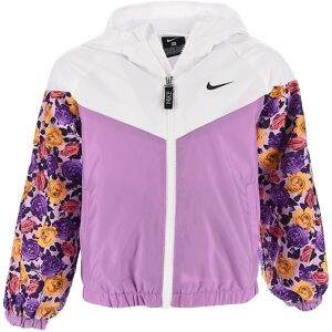 Nike Jakke - Floral Windrunner - Hvid/lilla - Nike - 4 År (104) - Sommerjakke