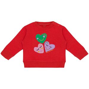 Stella Mccartney Kids Sweatshirt - Rød M. Hjerter - Stella Mccartney Kids - 12 Mdr - Sweatshirt