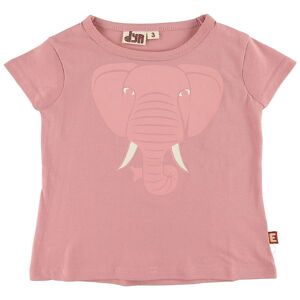 Dyr T-Shirt - Dyrwildlife - Rose Glow M. Elefant - Dyr - 2 År (92) - T-Shirt