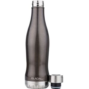 Glacial Termoflaske - 400 Ml - Black Metallic - Glacial - Onesize - Termoflaske