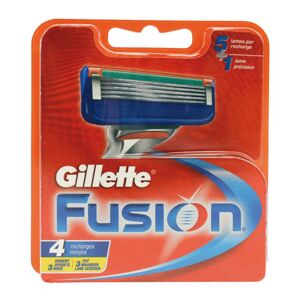 Gillette Fusion Barberblade - 4 pack