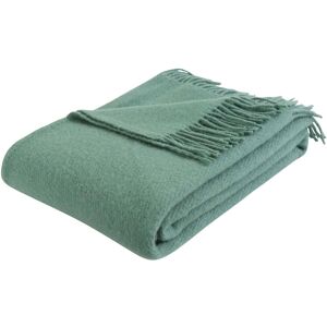 Arctic Uldplaid - 100% Ny norsk uld - Solid Sea Green - Støvet grøn - 130x200 cm