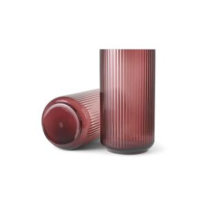 Lyngby Porcelæn Lyngby Vase H: 25 cm - Burgundy