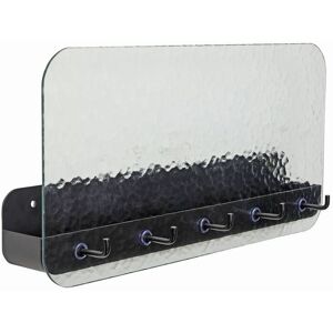 Hübsch Shack Shelf B: 60 cm - Textured/Black OUTLET