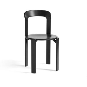 Hay Rey Chair SH: 44 cm - Deep Black