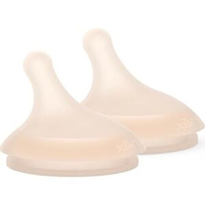 Suavinéx Zero Zero Silicone Teat for Baby Bottle Anti-Colic 2 un. Light M: Medium Flow