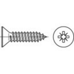 TOOLCRAFT TO-5432958 Undersænket kærvskrue Krydskærv Philips Stål Galvaniseret 1000 stk