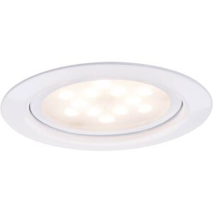 Paulmann 93554 Micro Line LED-indbygningslys Sæt med 3 stk. LED (RGB) LED indbygget 4.5 W Hvid
