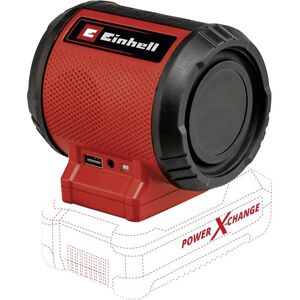 Einhell Power X-Change TC-SR 18 Li BT - Solo Bluetooth® -højttalere AUX, USB Rød