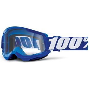 100% Strata 2 Clear Motocrossbriller